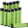 Amazon Basics confezione da 12 batterie AAA NiMH Performance ricaricabili, 800 mAh, 1,2 V, ricaricabili fino a 1000 volte, precaricate