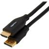 Amazon Basics Cavo da DisplayPort a HDMI, con connettori Rivestiti in Oro, 7.6 m