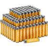 Amazon Basics - Batterie Alcalino AAA 1.5 Volt, Performance, confezione da 100 (l'aspetto potrebbe variare dall'immagine)