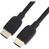 Amazon Basics HDMI Cable, 6 Feet, HDMI 2.1 to HDMI Cable (48Gbps), 8K@60Hz 4K@120Hz Certified Ultra High Speed, Black, Compatible with PS5/Xbox/TV/Monitor