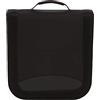 Amazon Basics Porta 128 CD/DVD in nylon, colore: Nero