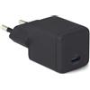 Amazon Basics Caricabatterie da Parete Nano GaN USB-C con Ricarica Rapida, 20W a 1 Porta PD 3.1 per Tablet e Smartphone, Nero