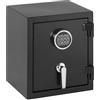 Amazon Basics Cassaforte di sicurezza resistente al fuoco con tastierino Serratura a combinazione elettronica, 23.5 l, nero, 35.9 cm x 30.9 cm x 40 cm (LxPxA)