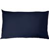 Amazon Basics Federe in microfibra, 50 x 80 cm (confezione da 2), blu navy