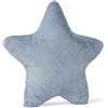 Amazon Basics Cuscino Peluche a Forma di Stella, Giocattolo Pupazzo Decorativo per Letto o Divano, Decorazione Camera Bambini, Blu