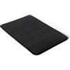 Amazon Basics Tappeto Bagno Antiscivolo in Memory Foam, Tappetino Doccia Ultra Morbido, Assorbente, ad Asciugatura Rapida, Lavabile in Lavatrice, 43x61 cm, Nero