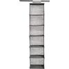 Amazon Basics Organizer da appendere nell'armadio, 6 livelli, Grigio, 22 x 29 x 23 cm