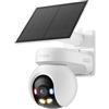 Imou 3K Telecamera WiFi Esterno Senza Fili con Pannello Solare, 10000mAh