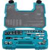 Makita Set di chiavi a cricchetto da 3/8, 23 pezzi