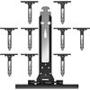 Zalava Lotto da 10 Fascette Flessibili a Clip per Tapparelle in Acciaio e Nylon, Molla di Sospensione Universale da 155 mm per Fissaggio della Tenda di Tapparelle Elettriche/Manuali/Solari/Somfy