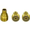 RIVERWELD Tig Gas Lens Collet Body 45V44 2,4 mm Fit Sr WP 9 20 25 Tiga Tigding Torch 3pk