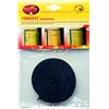 Best Fire 11080 Fibrovet Autoadesiva, Nera, 10 x 2.5 mm