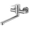 Tondiy Rubinetto Cucina a Parete 11 cm, Miscelatore a Muro Acciaio Inox 304