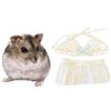HanryDong Set costume da criceto con camicia, cappello, scarpe, pantofole a forma di squalo per animali domestici, carino mini ratto, abbigliamento per feste, divertimento, foto (costume da bagno per