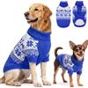 OUOBOB Maglione natalizio per cani XXXL, maglione dolcevita in maglia