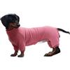 UOSIA Abbigliamento Per Bassotto Per Cani In Pile Caldo Dolcevita A 4 Gambe Pigiama A Tutina Per Cani Di Piccola Taglia Leggero Morbido E Accogliente Mini Felpa Per Bassotto