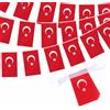 YAAVAAW Bandierine per eventi sportivi della Coppa del Mondo, festa nazionale, celebrazioni, parata, bar, strada, decorazioni per feste interne ed esterne (Turchia)