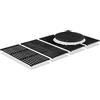 Enders Switch Grid - Griglia in ghisa per Barbecue a Gas Monroe Pro 4 & Boston 4 - Accessori per Griglia a Gas BBQ - Griglia di rosolatura - Grill BBQ Nero #7785