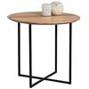 M2 Kollektion Keno 2 tavolino/tavolino in legno, marrone, diametro 60 cm, altezza 56 cm