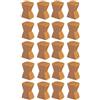cyclingcolors 20x zoccolo di montaggio 6mm telaio porta finestra bovindo montaggio mobili da cucina marrone