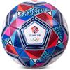 Hy-Pro Pallone da calcio con licenza ufficiale del Team GB, misura 5, Olimpiadi, Parigi, 2024, design alla moda, pallone, Gran Bretagna, allenamento, partita, merchandising, da collezione per bambini