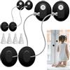 Ysimple 4 PCS Lucchetto Frigorifero Bambini con 4 Chiavi,con Potente Adesivo Senza Perforazione,per Porte,Finestre e Frigoriferi,Cassetti,Lavatrici,Armadi,Attenzione alla Sicurezza dei Bambini(Nero)