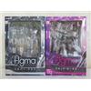 Figma Set action figure Figma Black Lotus & Silver Crow Accel World nuove sigillate