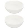QUARKZMAN 2 Pezze Ciotola Crogiolo in Ceramica 250g Resistente al Calore Stoviglie in Quarzo Fondente Pentola Ciotola Evaporazione in Ceramica Tazza Pentola per Fondere Colata