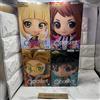 BANPRESTO Q posket My Hero Academia Ochako Deku Hawks Toga II Figure A B 4set Qposket