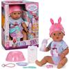 BABY born Eva 43 cm Click & Play con 10 funzioni | 8 accessori inclusi, funziona senza batterie, braccia snodabili, da 3 anni