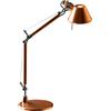 Artemide - Lampada da ufficio Tolomeo - Arancione - Alluminio - Designer Michele de Lucchi