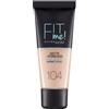 Maybelline Fit Me Fondotinta Viso, 104 Soft Beige