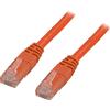 DELTACO U / UTP Cavo patch Cat6, LSZH, 15 m, arancione