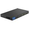 Linksys LGS328PC, switch di rete gestito L2 Gigabit Ethernet (10/100/1000) con porta Ethernet, che supporta l'alimentazione tramite questa porta (PoE)