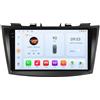 OEM Autoradio, funzionalità multimediali, sistema di navigazione, compatibile con Suzuki Swift 4 dal 2011 al 2015. Sistema stereo GPS intelligente, modello QS8 (8 core, 8 GB di RAM, 128 GB di memoria)