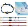 OYIWINMI Rakhi per fratelli, braccialetti Rakhi con biglietti di auguri, Rakhi per fratello, Bhabhi, bambini, sorella, regalo Rakhi per festival indiani Raksha Bandhan, filo Rakhri regolabile
