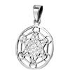 Kiss of Leather Ciondolo Cubo di Metatron in argento sterling 925 n. 402