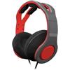 Gioteck GPKNSW-11-MU TX30 Megapack - Stereo Game&Go Headset + Kit di pulizia + Proteggi schermo in vetro + Custodia protettiva per Nintendo Switch, grigio e rosso, regolabile