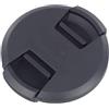 CashMuch Copriobiettivo centrale 40,5 mm per snap-on ABS nero presa centrale (67 mm)