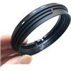 ASUIU Anello Filtro Anteriore Compatibile con Sigma 35mm F1.4 DG HSM ART | attacco paraluce; filettatura filtro; manicotto fisso; base di attacco bloccata