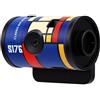 Sxhlseller Videocamera Digitale 1080P con Schermo da 1,47 Pollici, (BLUE) | Fotocamera da viaggio ricaricabile con porta di tipo C, portachiavi per zaino, design retrò compatto per la scuola e l\'uso