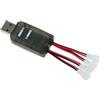 GOOTHDY Adattatore ricarica USB a 4 CX405 per V911 1S / LiHV con indicatori LED Commutazione delle tensioni Facilità ricarica USB a più