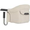 Inglesina Fast, Seggiolino da Tavolo Pieghevole, Beige (Desert Beige), Facile da Trasportare, Lavabile, Installazione Sicura, Fino a 15 kg, 35 x 27 42 cm