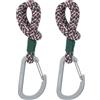 LÄSSIG Ganci per Passeggino Porta Borse Appendere Borse Shopping Borsa per Passeggino 2 pezzi/Stroller Hooks Cord green/lavender/deep red