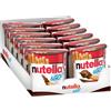 Nutella & Go - Snack Monoporzione con Croccanti Grissini e Nutella, Senza Conservanti e Grassi Idrogenati, Merenda ideale per le Pause Quotidiane, 12 Confezioni da 48 gr