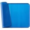 Amazon Basics tappetino sottociotola per animali domestici, impermeabile, in silicone - 47 x 29 cm, Blu, Tinta unita