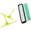 SSQBNE Kit Ricambio Compatibile con LG Hom-Bot, 4 Pezzi Accessori Spazzole Filtri