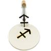 KEESOON - Branding Ferro Costellazioni Zodiaco Acciaio Inox Branding Ferro per Legno 1.5 - Personalizza con la tua costellazione (Sagittario)