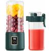 Shengxi Frullatore Portatile, Frullatore Ricaricabile USB, 500 ML Mini Frullatora per Smoothie Frullati, Frullatora Multifunzione per Viaggi Ufficio Sport