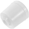 IMIKEYA Copertura Protezione da e Ventilatore Soffitto o Pezzi 2 Pvc Bianco Apertura 23mm, Design Estetico Funzionale Cassetti Cassette Attrezzi